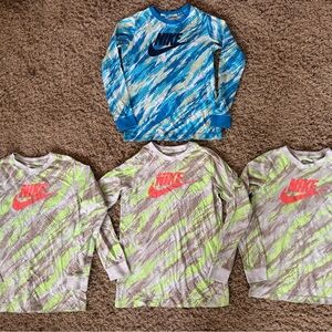 Kids Nike long sleeve shirts